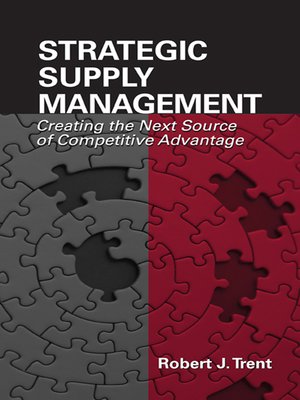 cover image of Strategic Supply Management